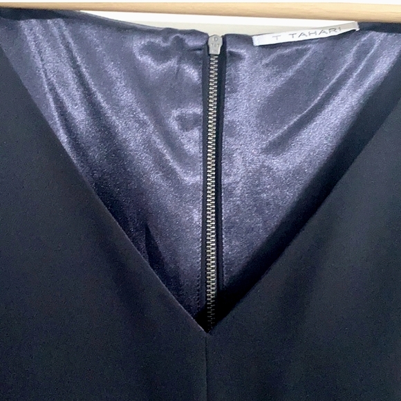 T Tahari Black Sleeveless Fit & Flare Dress Women Size 10 - Picture 6 of 14